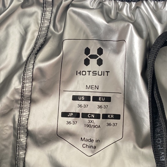 Hotsuit Sauna Sweat Suit Full Set Gym Workout Wear Size XXL - Picture 14 of 16